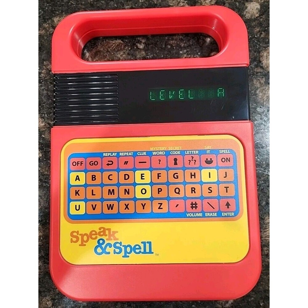 Speak & Spell Kahootz #09624 Electronic Learning Game Tested Working